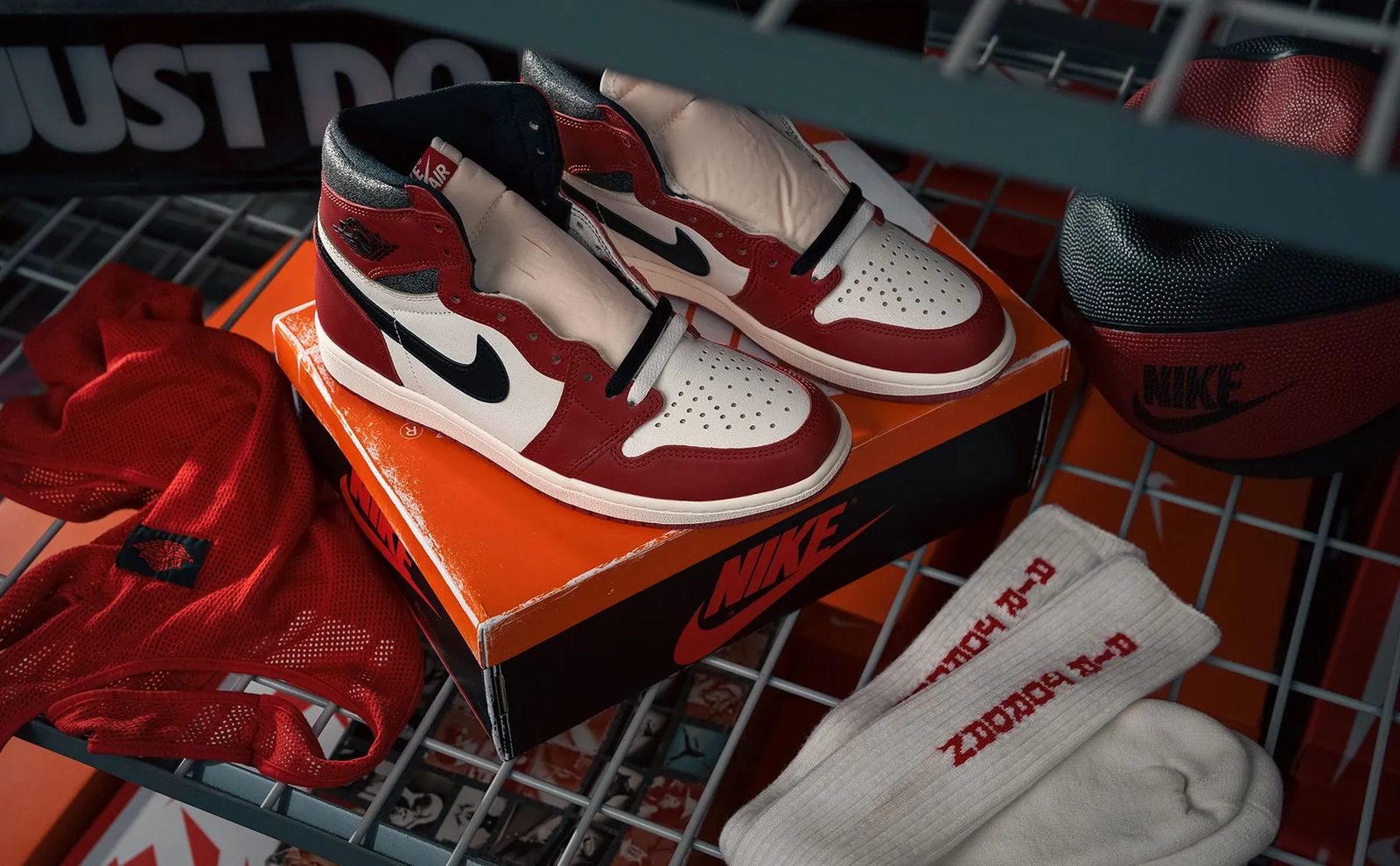 Air Jordan 1 Chicago Reimagined, photographed by Chris Roe