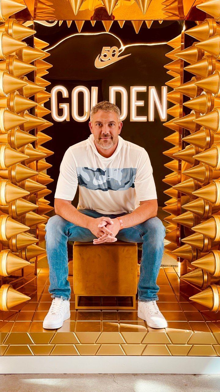 Chris Roe at a Nike event